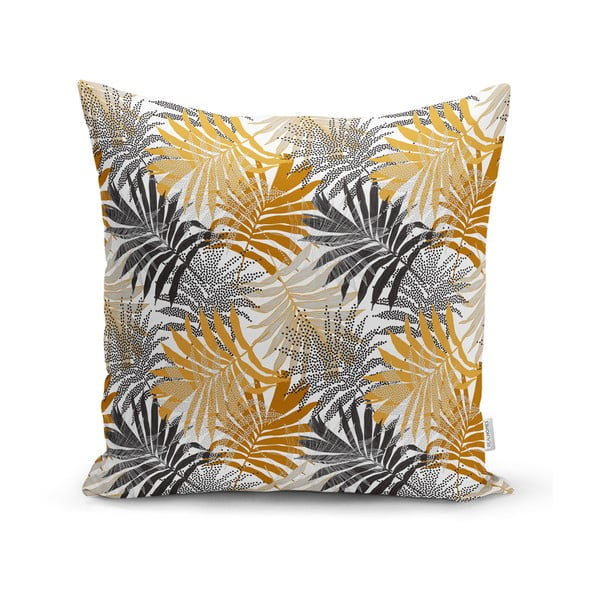 Set od 4 ukrasne jastučnice Minimalist Cushion Covers Autumn Leaves, 45 x 45 cm-image-4