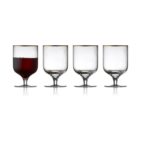 Set od 4 vinske čaše Lyngby Glas Palermo, 300 ml