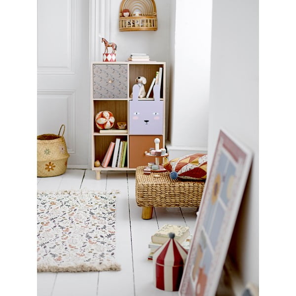 Dječja biblioteka od masivne paulovnije u prirodnoj boji 55x89,5 cm Calle – Bloomingville Mini-image-1