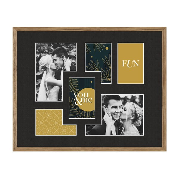 Okvir 42x52 cm Kyoto Black - Styler