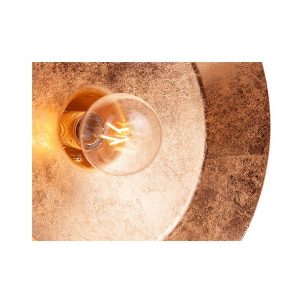 Bijela zidna svjetiljka s detaljima u boji bakra Sotto Luce Cinco Basic, ⌀ 40 cm-image-4