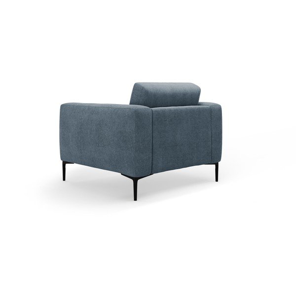 Tamno plava fotelja Bemy – Micadoni -image-2