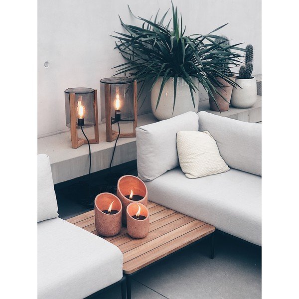 Svijeća vrijeme gorenja 35 h za eksterijer Sand – Paju Design-image-2