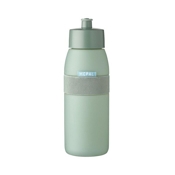 Kadulja zelena plastična boca za vodu 500 ml Ellipse – Mepal