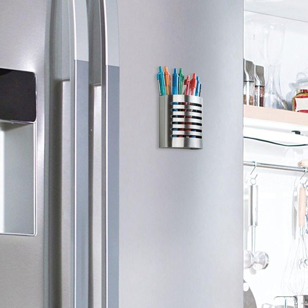 Metalni magnetni držač za olovke iDesign Forma, 5,5 x 10 cm-image-2