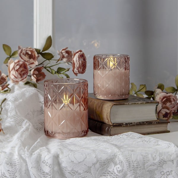 LED svijeća na baterije (visina 10 cm) Flamme Romb – Star Trading-image-2