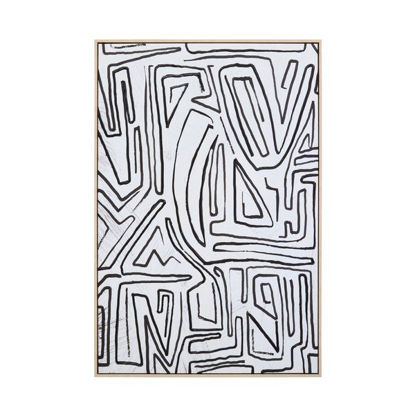 Slika s okvirom/na platnu 83x123 cm Astratto – Premier Housewares