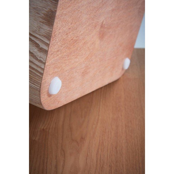 Pomoćni stolići u setu 2 kom u dekoru jasena 40x40 cm Cubo – Jotex-image-3