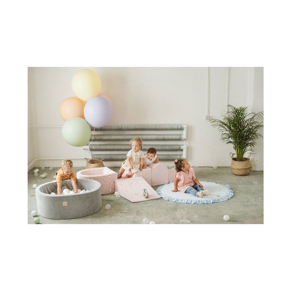 Krem baršunasti set mekanih igrački od pjene 4 kom visina 30 cm 225x90 cm Montessori – Meowbaby-image-2