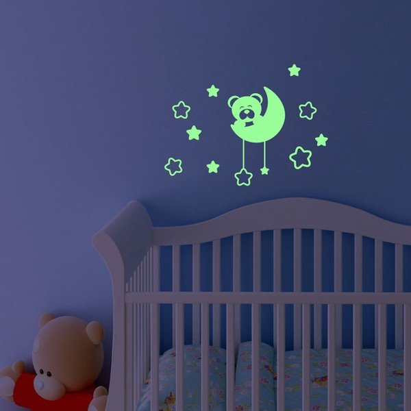 Svjetleća naljepnica Fanastick Teddy Bear-image-1