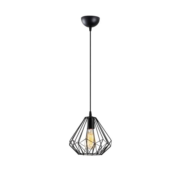 Crna viseća svjetiljka ø 23 cm Diamond – Opviq lights-image-2