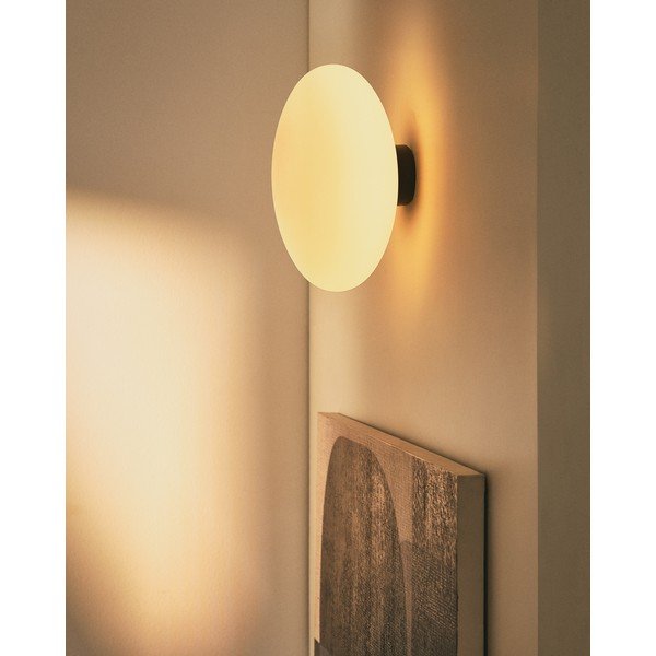 Bijela/u srebrnoj boji zidna lampa ø 26 cm Bamila – Kave Home-image-1