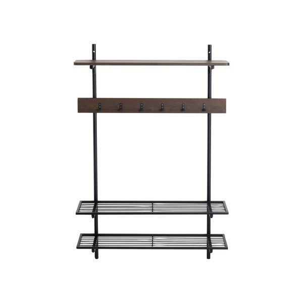 Smeđi metalni set za hodnik 100x150x25 cm Gilda – Ellos Home-image-2