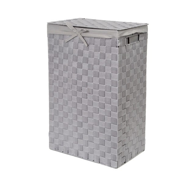 Siva košara za rublje Compactor Laundry Basket Linen, visina 60 cm-image-1