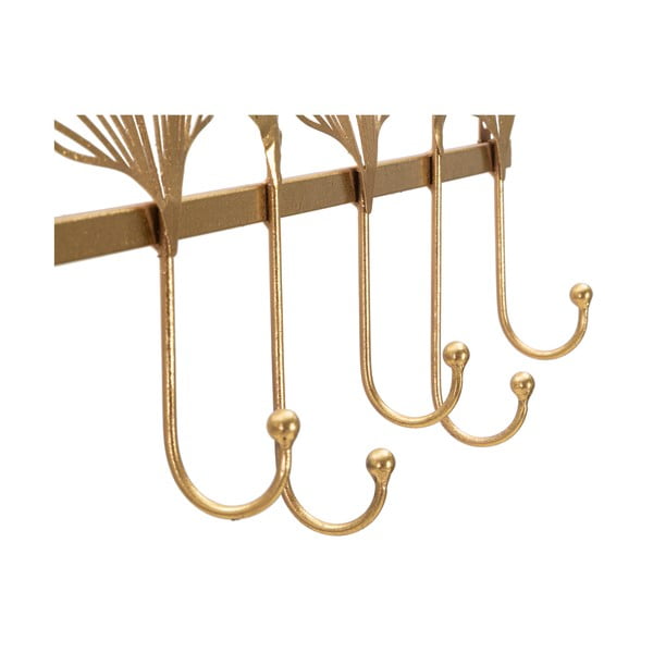 Zidna vješalica zlatne boje Mauro Ferretti Leaves-image-3