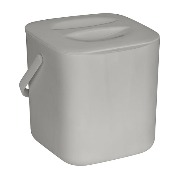 Svijetlo siva kanta za bio otpad 3 l Conny – Wenko