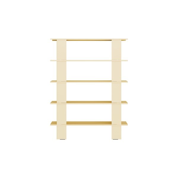 Žuta  metalna biblioteka 120x156x37 cm Hes – noo.ma-image-3