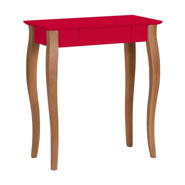 Crveni radni stol Ragaba Lillo, širine 65 cm