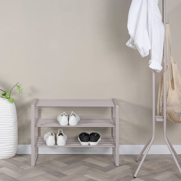 Smeđe-sivi metalni ormarić za cipele 70x48,5x29 cm Rex – Spinder Design-image-3