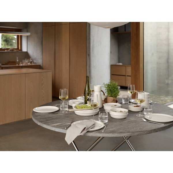 Krem desertni porculanski tanjur ø 20 cm Eau – Zone-image-3