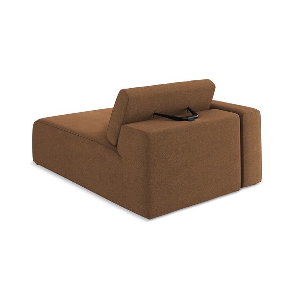 Smeđa modularna sjedeća garnitura (s lijevim kutom) Kalea – Makamii-image-4