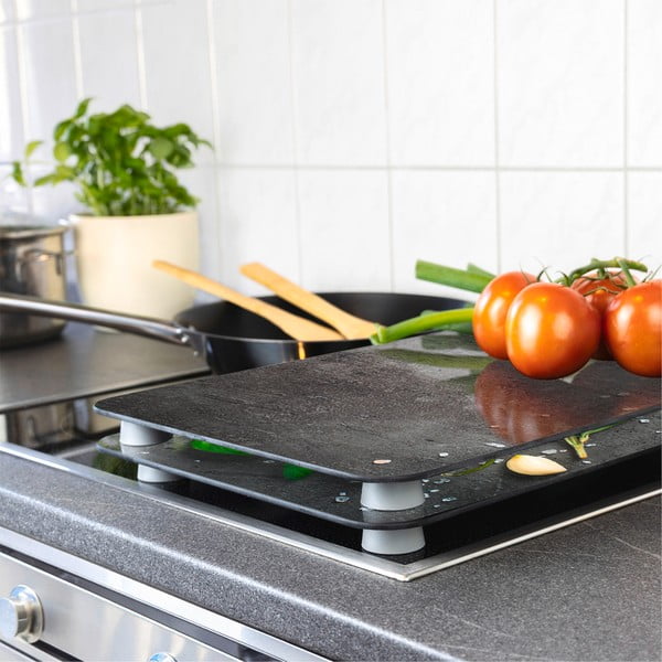 Poklopci za štednjak od kaljenog stakla u setu od 2 komada 52x30 cm Rosemary - Maximex-image-1