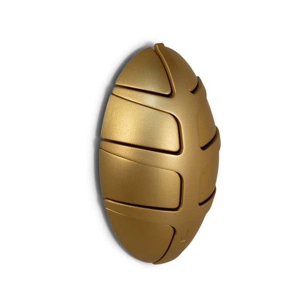 Plastična zidna kuka u zlatnoj boji Bug – Spinder Design