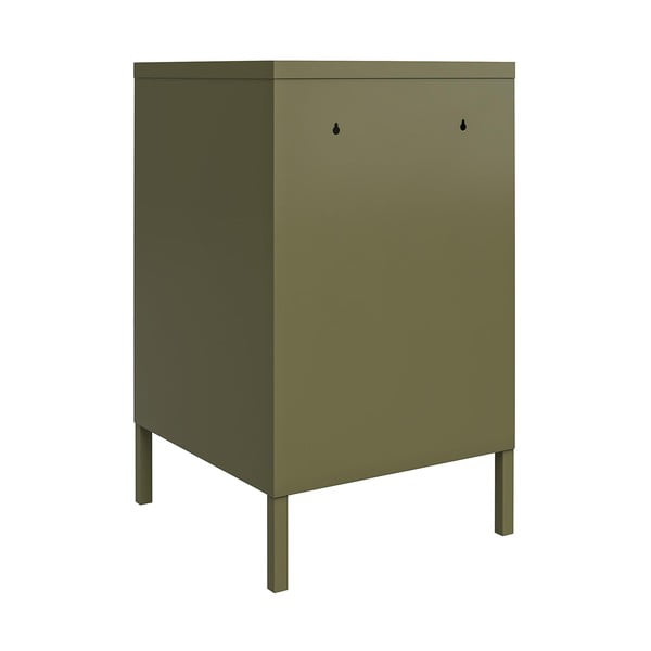 Kaki zeleni metalni noćni ormarić Bradford – Støraa-image-3