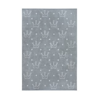 Sivi dječji tepih 120x170 cm Crowns – Hanse Home