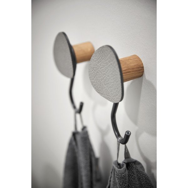 Siva željezna zidna kuka Dot S Bull – LIND DNA-image-1