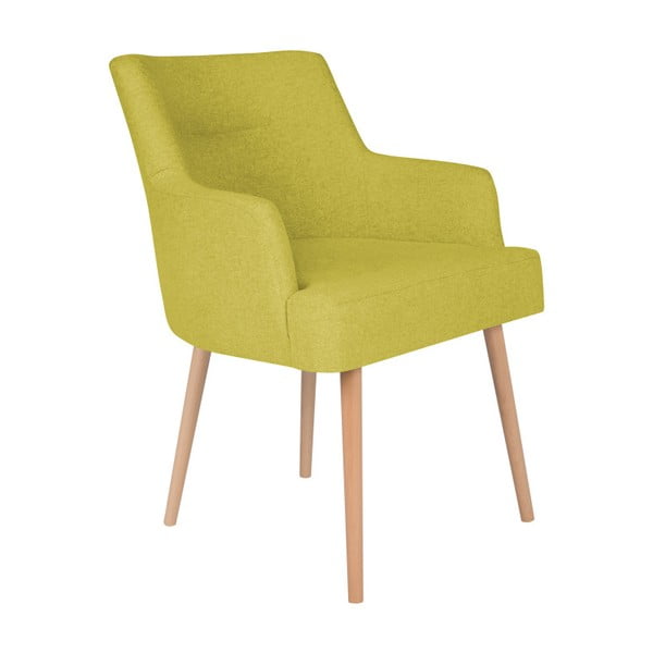 Žuta stolica Cosmopolitan dizajn Retro