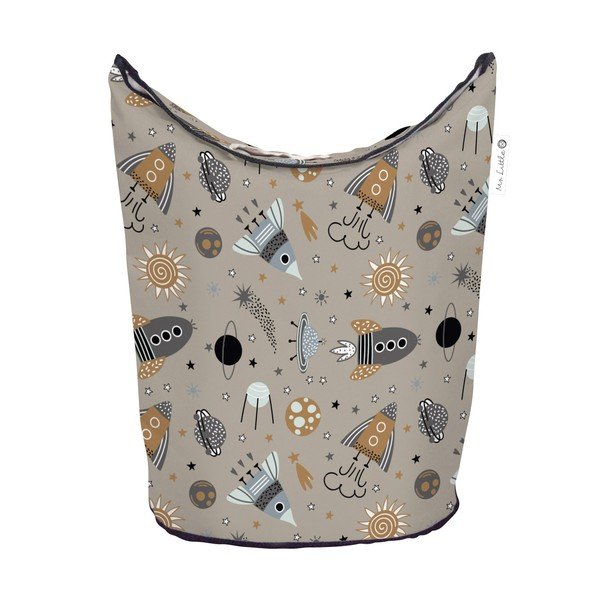 Dječja vreća za pohranu od bež tkanine Cosmos - Butter Kings-image-2