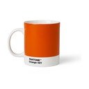 Narančasta porculanska šalica 375 ml Orange 021 – Pantone