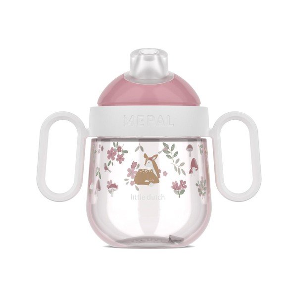 Svijetlo ružičasta plastična dječja šalica 200 ml Fairy Garden – Mepal-image-3