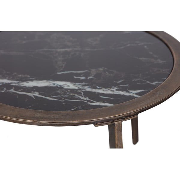 Crni stolić za kavu 58x58 cm Lax – BePureHome-image-2