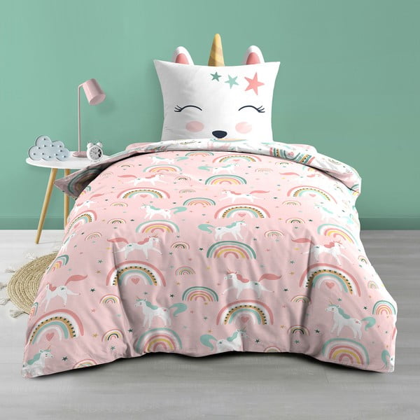 Pamučna dječja posteljina za krevet za jednu osobu 140x200 cm Etoiline – douceur d'intérieur