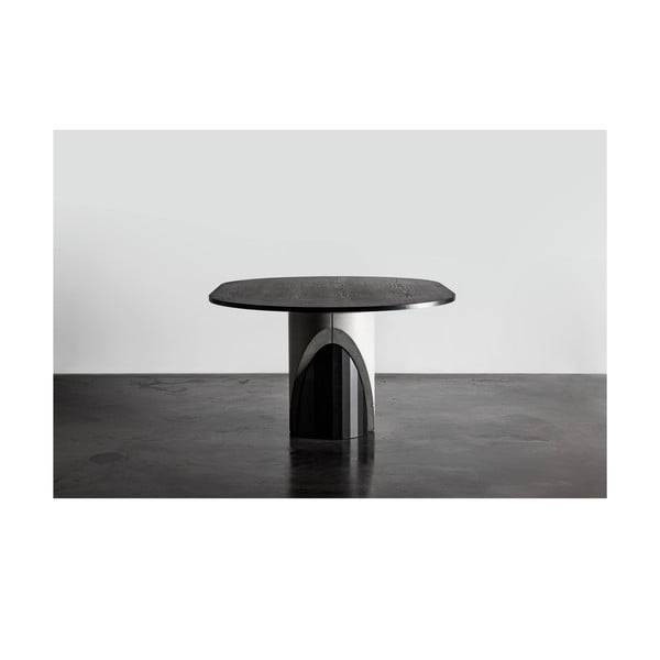 Blagovaonski stol s pločom u dekoru hrasta 180x120 cm Sharp - Lyon Béton-image-4