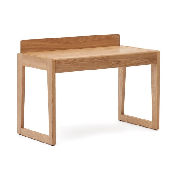 Radni stol s pločom stola u dekoru jasena 60x120 cm Arandu – Kave Home-image-2