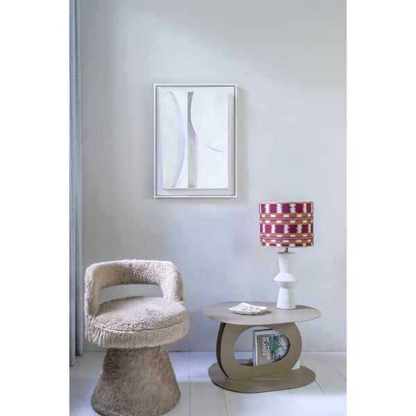 Bež metalni stolić za kavu 55x66 cm Tonda – Spinder Design-image-4