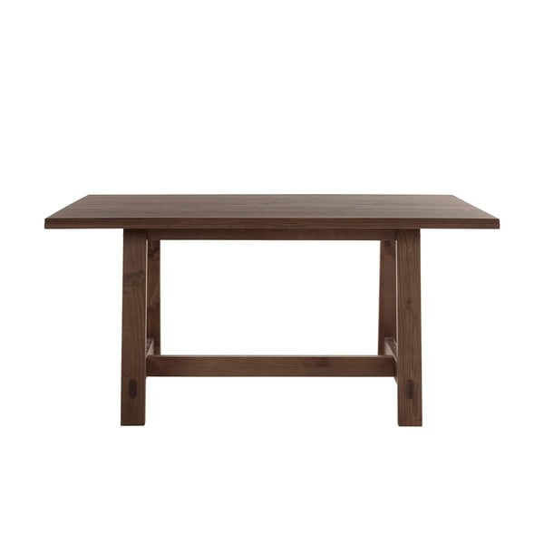 Smeđi blagovaonski stol od masivnog bora 90x160 cm Derby – Støraa