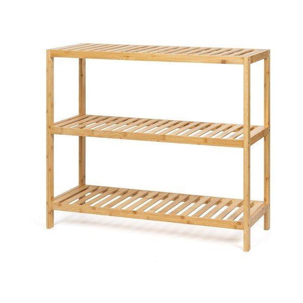 Od bambusa kupaonska polica u prirodnoj boji 69x60 cm Skaren – Bonami Essentials