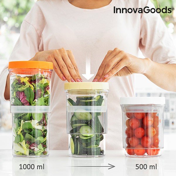 Prilagodljive posude InnovaGoods, 3 komada-image-2