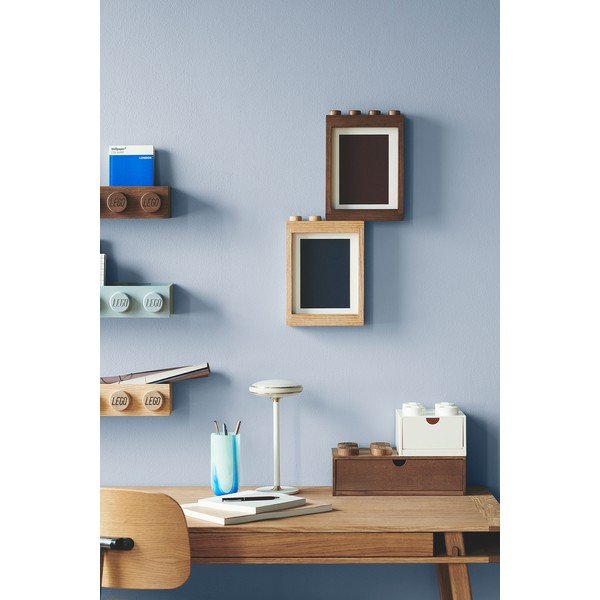 Okvir za fotografije od tamnog hrasta LEGO® Wood-image-1