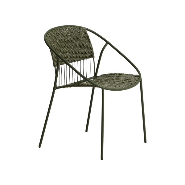 Tamno zelena vrtna stolica Atrani – Kave Home
