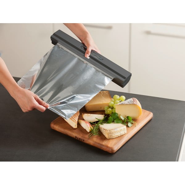 Sivi plastičan držač za folije – Wenko-image-3