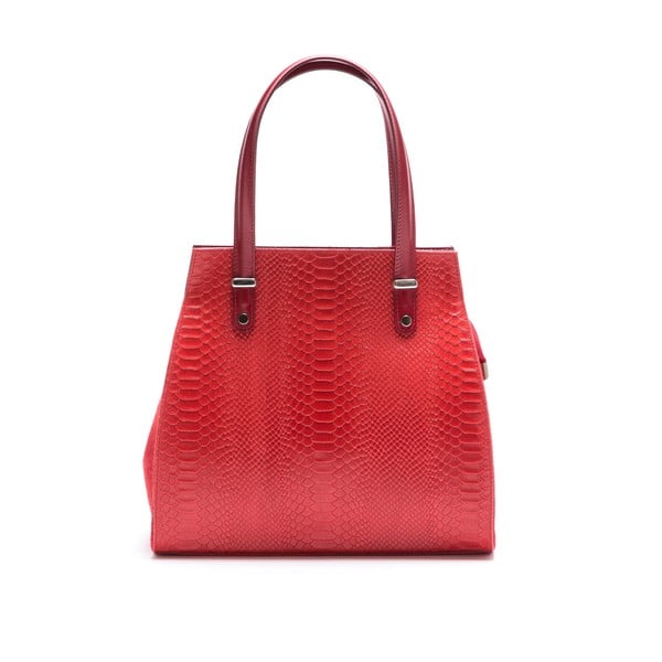 Luisa Vannini 8028 kožna torbica, crvena