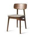 Smeđa blagovaonska stolica Livo – Unique Furniture