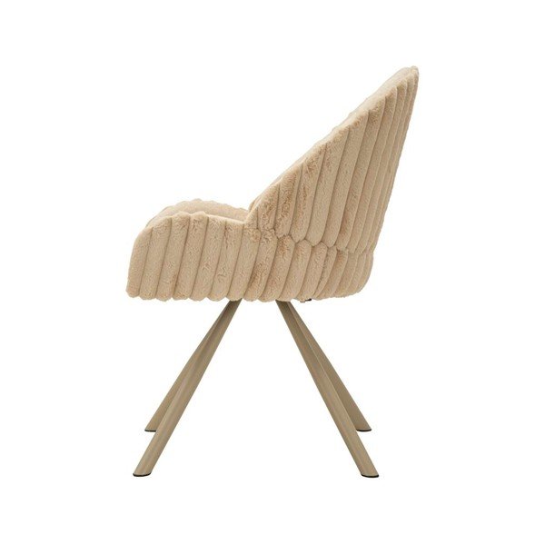 Krem podstavljene blagovaonske stolice u setu s naslonima za ruke 2 kom Stockholm – Mauro Ferretti-image-4