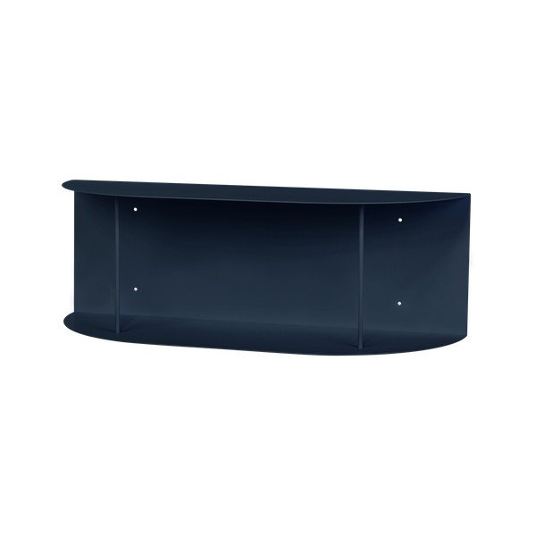 Tamno plava metalna polica s više razina 60 cm Lina – noo.ma