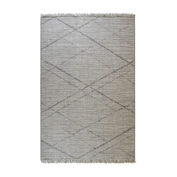 Sivi vanjski tepih Floorita Les Gipsy, 194 x 290 cm